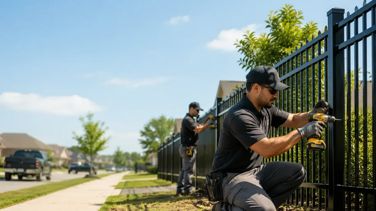 Metal Fence Installation in Braxton, MS